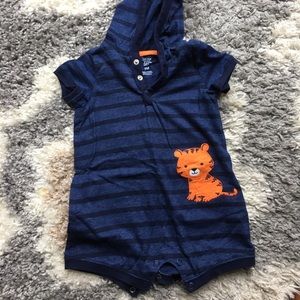 Boys Tiger romper